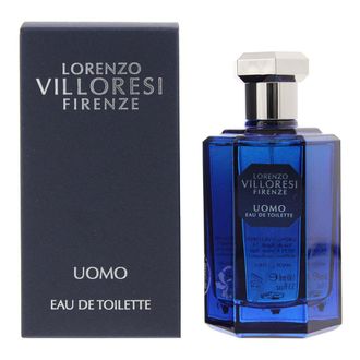 Lorenzo Villoresi Mens Uomo Eau de Toilette 100ml Spray for Him - Black - One Size