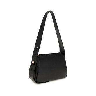 Tory Burch Womens Black Calf Leather Bos Taurus Shoulder Bag