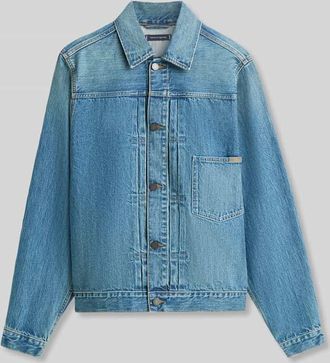 Tommy Hilfiger Regular Fit Jeansjacke aus reiner Baumwolle in Jeansblau, Gr&ouml;&szlig;e XXL