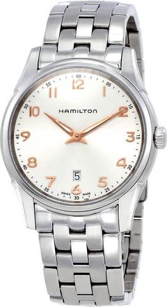 Hamilton Jazzmaster Thinline Silver Dial Mens Watch H38511113