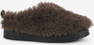 AGL Womens Giuly Fur Mule In Forest