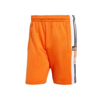 adidas Adicolor Adibreak Shorts Asia Sizing Orange White IM9447