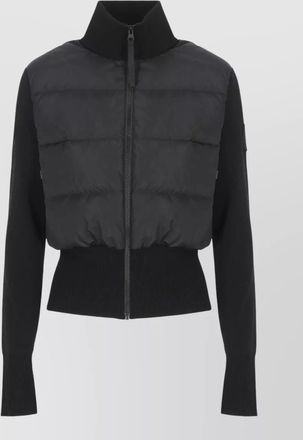 Canada Goose short quilted down jacket long sleeves