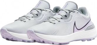 Nike Mens Infinity Pro Two Spikeless Golf Shoes In Grey Purple