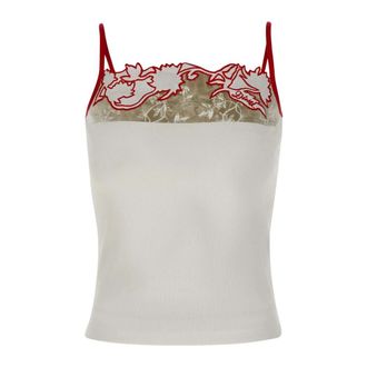 Diesel Tops, Dames, Wit, XS, Katoen, T-Edna