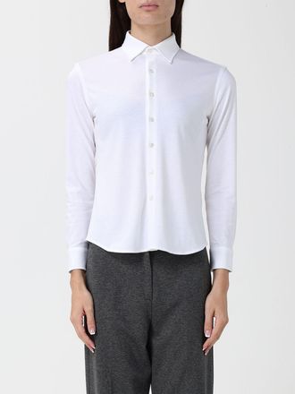 Circolo 1901 Camicia classica slim fit in cotone a maniche lunghe