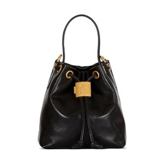 Balmain Mini Pulse Bucket Bag - Bags - Mujer - Negro - ONE SIZE