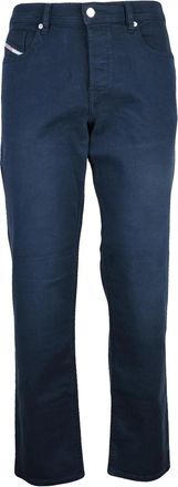 Diesel Midnight Blue Stretch Cotton Tapered Jeans