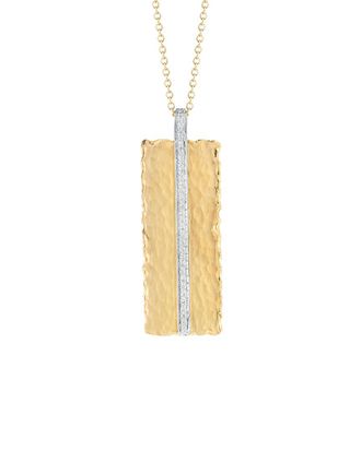 I.Reiss Company 14K 0.23 Ct. Tw. Diamond Pendant Necklace