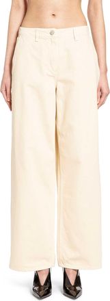 Magda Butrym Wide Leg Denim Trousers