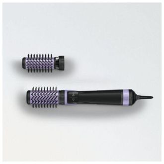 Rowenta Spazzola ad Aria Calda Rowenta Brush Activ Nero-Viola 1000W con Cavo di 1,8 metri