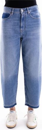 Pinko Estelle Jeans - Dames - Loose Fit Jeans - Blauw - W29 - Katoen - Jeans