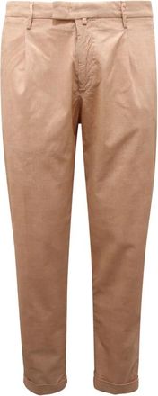 BRIGLIA 1949 Pantalone Slim Broeken - Heren - Chinos - Beige - L - Leer - Broeken