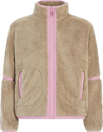 Protest Fleecejacke PROTEST Fleecejacke PRTRED, Damen, Gr. XL, pink (vintage pink), Obermaterial: 100% Polyester PES., Jacken Fleecejacke