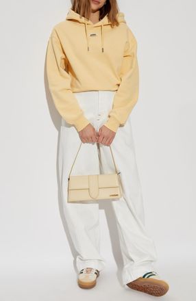 Jacquemus Sweatshirt With Logo, Womens, Yellow