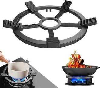 OEM Anillo De Hierro Fundido Para Wok, Apto Para Cocinas De Gas, Soporte Reductor Y Anillo De Apoyo Para Wok Tipo Moka, Ideal Para Cocinar Y Hornear