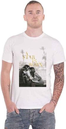 A Star Is Born T Shirt Jack and Ally Movie Poster Official Mens White L