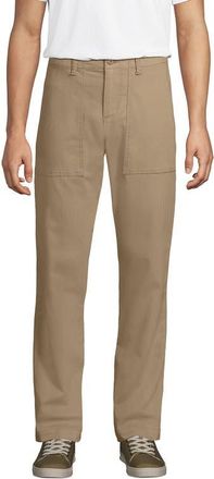 Lands End Classic Fit Fatigue Pant in Desert Tan at Nordstrom, Size 38 X 28