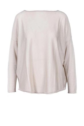 Wild Cashmere Silk and Cashmere Sweater - Beige