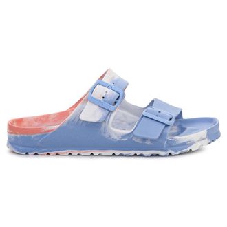 Birkenstock Arizona EVA Unisex Comfort Sandals - Coral Peach Multi - Size:UK 7.5