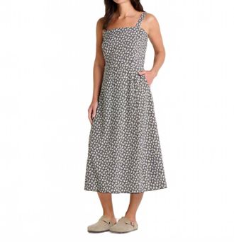 Toad & Co Sunkissed Tank Midi Dress In Black