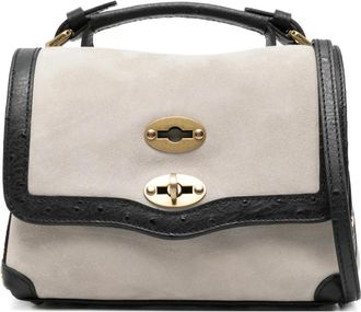 Zanellato Postina Baby Tote Bag - Dames - Handtassen - Grijs - ONE Size - Katoen - Tassen