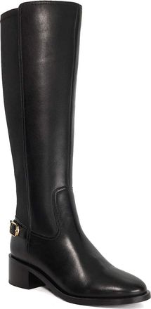 Dune London Womens Ladies Tuscon - Leather Knee High Boots - Black - Size UK 6