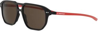 Tag Heuer Essential Tile Th 40064I - unisex - Zonnebrillen - Zwart - ONE Size - Accessoires