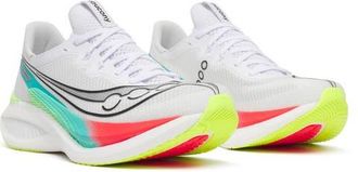 Saucony Endorphin Pro 5 Racing Shoe in White/multi at Nordstrom, Size 10.5