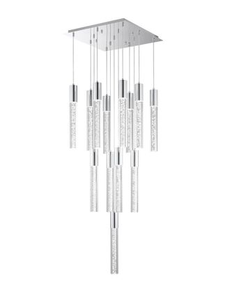 Finesse Decor Sparkling Night Cylinder Chandelier