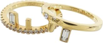 Fendi Gold Band Ring (Pre-Owned)