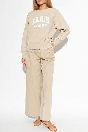 Anine Bing Harry Sweatshirt, Womens, Beige