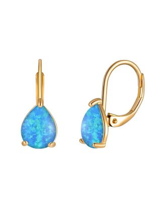 Liv Oliver 18K 12.75 Ct. Tw. Opal Drop Earrings