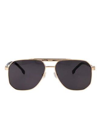 BOSS navigator-frame sunglasses - Gold