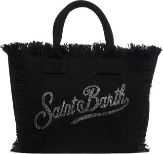 MC2 Saint Barth Tote Bags, female, Black, Size: ONE SIZE Stylish Nero Shoulder Bag