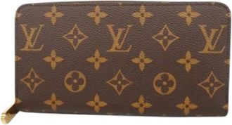 Louis Vuitton Pre-owned Wallets, female, Brown, Size: ONE SIZE Pre-owned Long wallet (bi-fold)