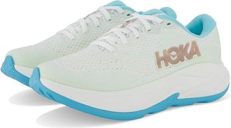 Hoka One One Rincon 4 Womens Running Shoes Frost/Rose Gold : 10.5 B - Medium, Canvas