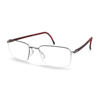 Silhouette Glasses, unisex, Gray, Size: 54 MM Illusion 5560 Optical Frame