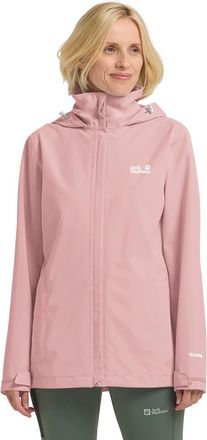 Jack Wolfskin Outdoorjacke JACK WOLFSKIN TRAILTIME 2L JKT W, Damen, Gr. L (42/44), rosegarden, Obermaterial: 100% Polyester. Futter: 100% Polyester, Jacken Outdoorj