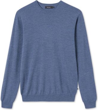 Matinique Pull - Heren - Ronde hals truien - Blauw - S - Truien & Vesten