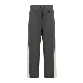 GCDS Gcds - Piping Sweatpants - Heren - Broeken - Grijs - Maat: S