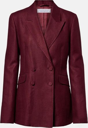 Gabriela Hearst Angela linen twill blazer