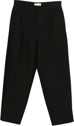 Amomento cotton trousers - Black