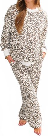 Le Lis Blanc Deux Savannah Luxe Lounge Set In Beige