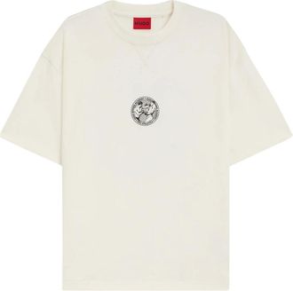 HUGO BOSS Uomo, Top, Bianco, XL, new