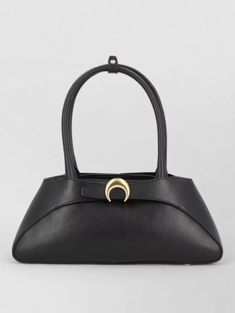Marine Serre leather shoulder bag