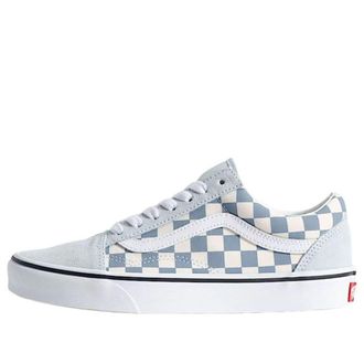 Vans Old Skool Checkerboard Dawn Mist Blue VN000D6WFOA