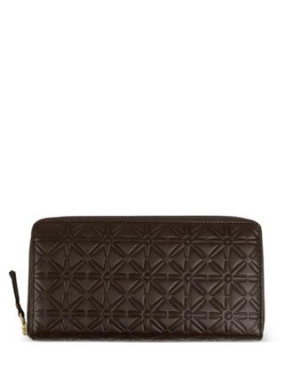 Comme Des Garçons Portemonnee met monogram - Bruin