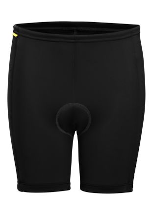 Gonso Fahrradhose GONSO Napoli, Damen, Gr. 116, Normalgr&ouml;ssen, schwarz, 80% Polyester, 20% Elasthan, Hosen Fahrradhose, Kinder Radhose mit Sitzpolster, Radl