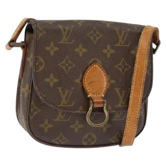 Louis Vuitton Pre-owned Cross Body Bags, female, Brown, Size: ONE SIZE Pre-owned Vintage Monogram Shoulder Bag